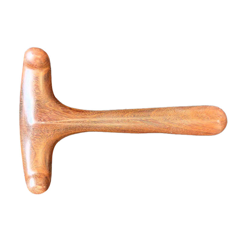 Peigne en bois de santal naturel à dents larges, avec logo gravé personnalisé, outil de massage capillaire gua sha (SPA), cadeau idéal