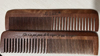 Customize logo-Red Wood Comb Red Beard Comb Pocket Size Comb Dual Kinds Tooth Hair comb beard brush