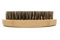 Customize Your Logo-Bamboo Boar Bristle Brush For Men Beard Care Brush Makeup Grooming Hair brush