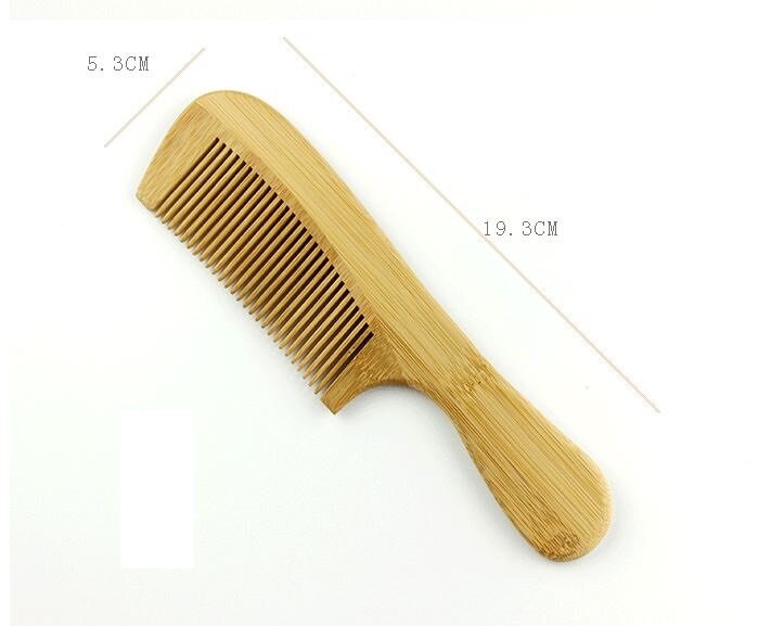 Customize logo-bamboo Wood Comb For Men Beard Care Grooming hair brush hair combs