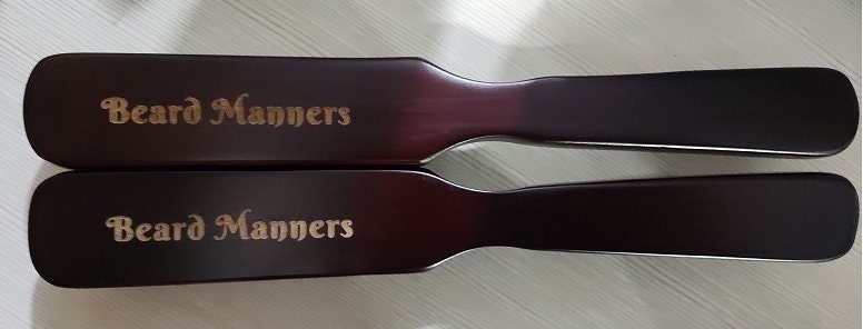 Customize Logo-Dark Red Wood Handle Boar Bristle Brush For Men Beard Care Makeup Grooming