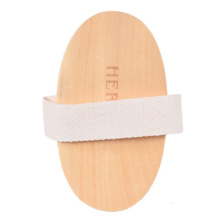 Custom logo-Wood Bristle Bath Brush Wood Body Brush Body Cleaning Brush For Shower Promotion Dry BrushGift