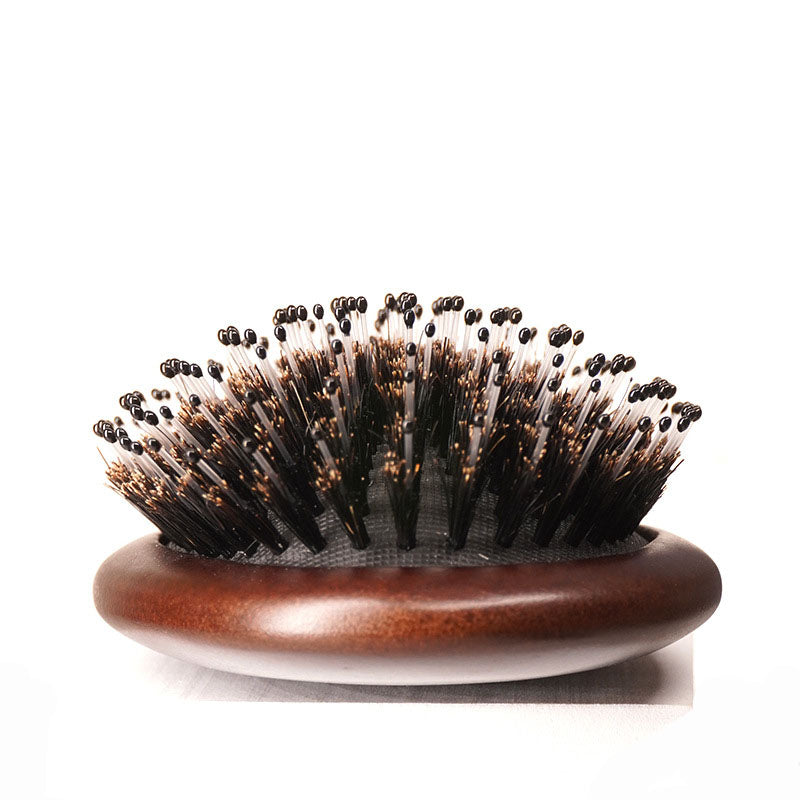 Brosse à cheveux personnalisée avec manche en bambou, brosse à airbag, brosse de massage, brosse à barbe, peigne de barbier en gros