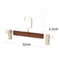Personalized-Engrave logo-wooden clothes hanger lothes storage expert wholesale