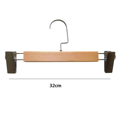 Personalized-Engrave logo-wooden clothes hanger lothes storage expert wholesale