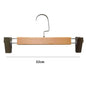 Personalized-Engrave logo-wooden clothes hanger lothes storage expert wholesale