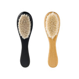 Engrave logo-Beech baby brush shampoo brush infant care woolen brush clean brush