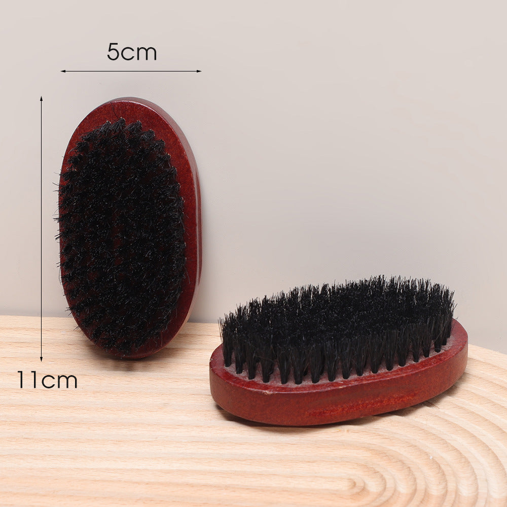 Brosse à cheveux personnalisée avec manche en bambou, brosse à airbag, brosse de massage, brosse à barbe, peigne de barbier en gros
