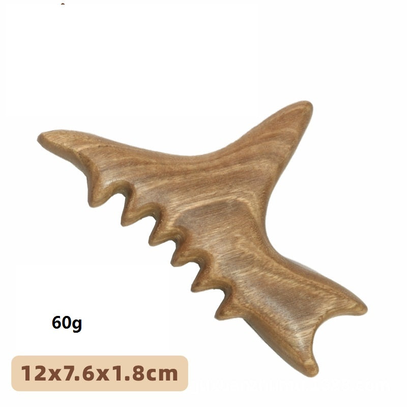 Engrave logo-Wooden massage stick SPA tool body care foot massage Gua Sha board