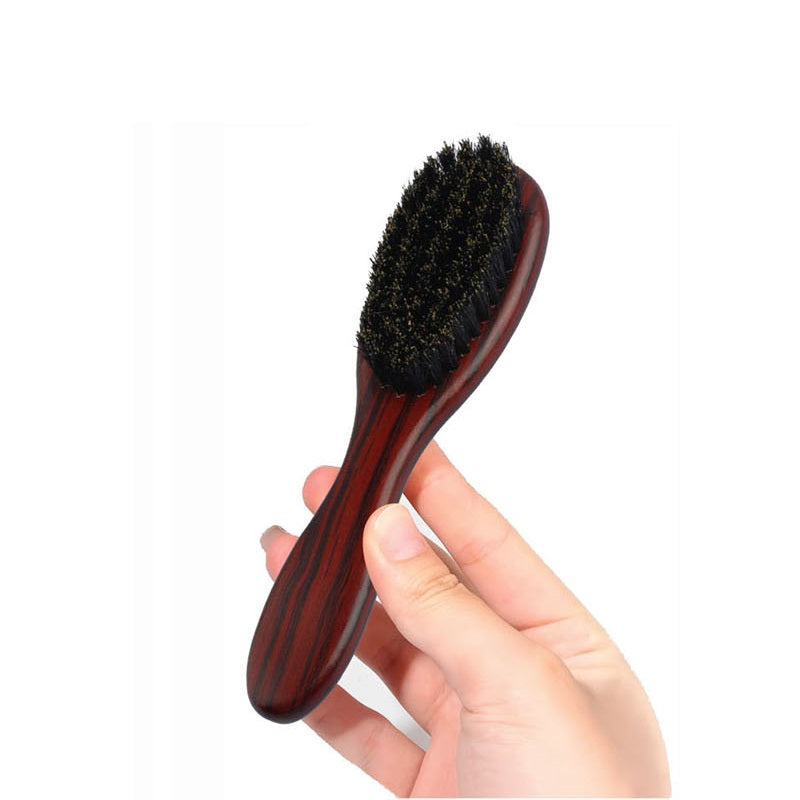 Personalized-Mini beard brush boar brush men grooming beard care hair brush barber brush wholesale