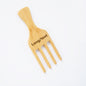 Personalized Bamboo Wide Tooth Comb, Afro Pick, Custom Laser Engraved father's gift