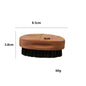 Personalized engrave logo-Walnut handle beard brush clean tool barber brush for men pet brush wholesale
