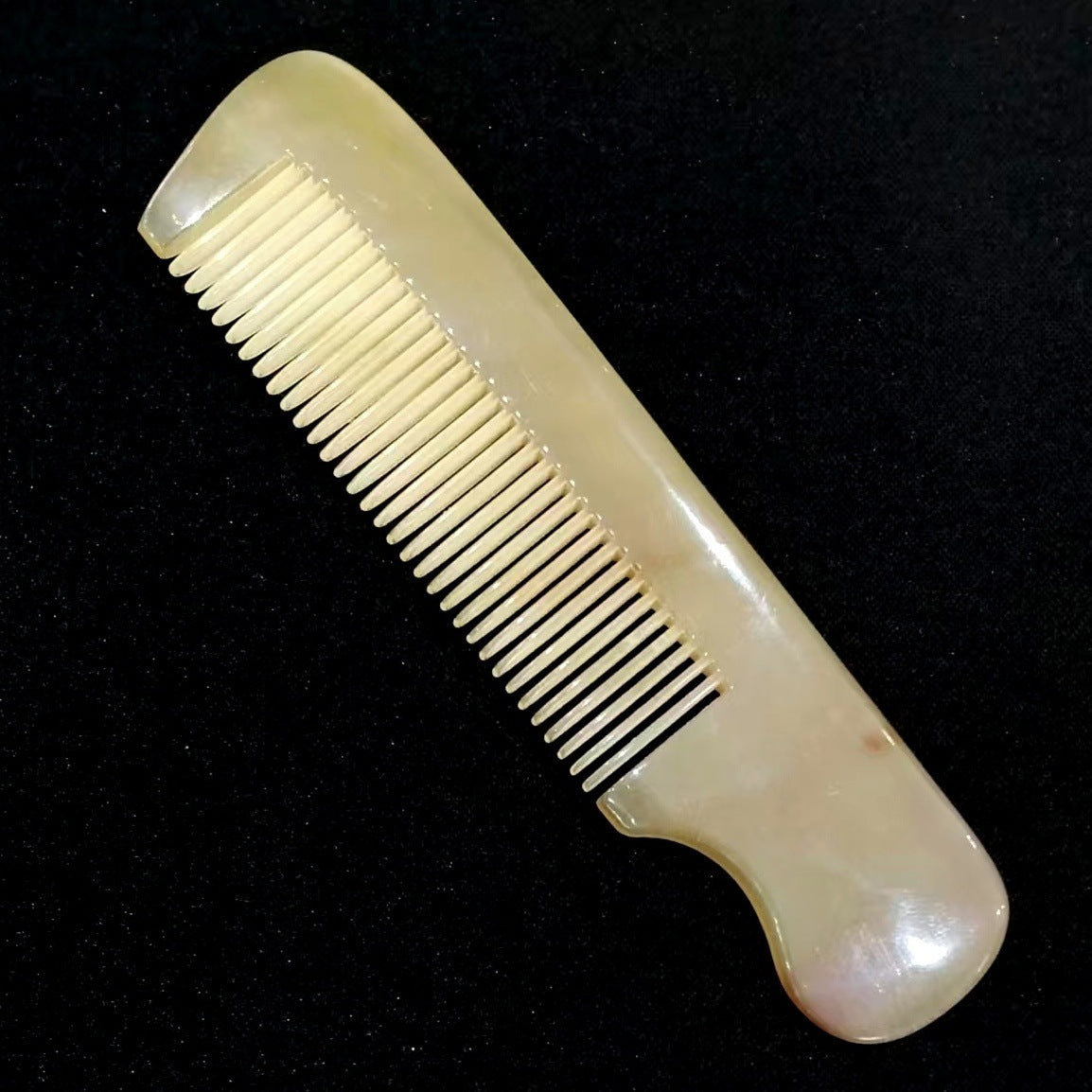Customize Logo Combs-ox horn comb fine tooth pocket comb beard comb hair comb massage hair wholesale