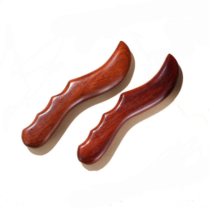 Engrave logo-Wooden knife massage stick SPA tool body care foot massage Gua Sha board