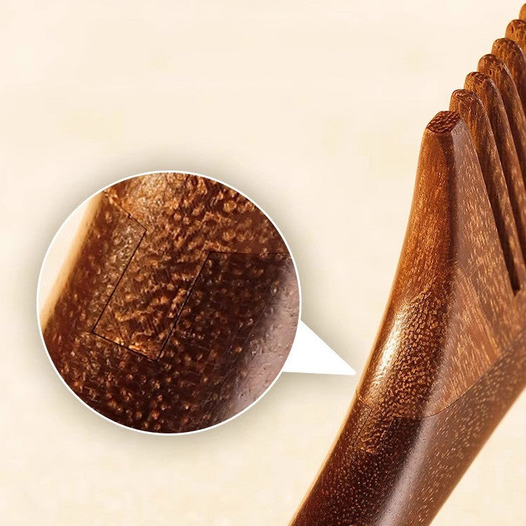 Engrave logo-Goldensandalwood comb tail comb makeup hair brush wholesale