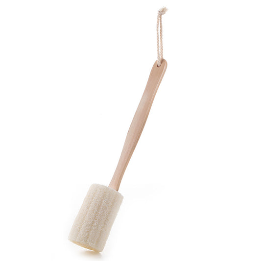 Personalized-Wood handle shower brush bath brush long handle clean brush loofah brush wholesale