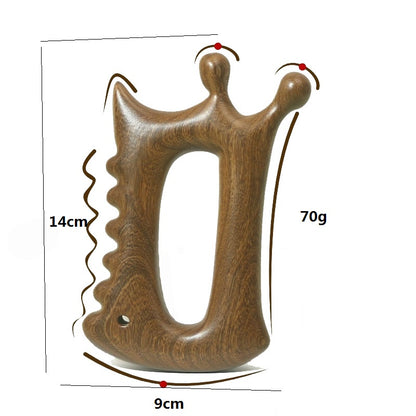Engrave logo-Wooden massage stick SPA tool body care foot massage Gua Sha board
