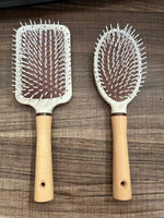 Engrave logo-Airbag brush hair comb grooming barber brush