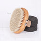 Engrave logo-Horse hair brush handle brush body brush dry brush bath brush massage SPA