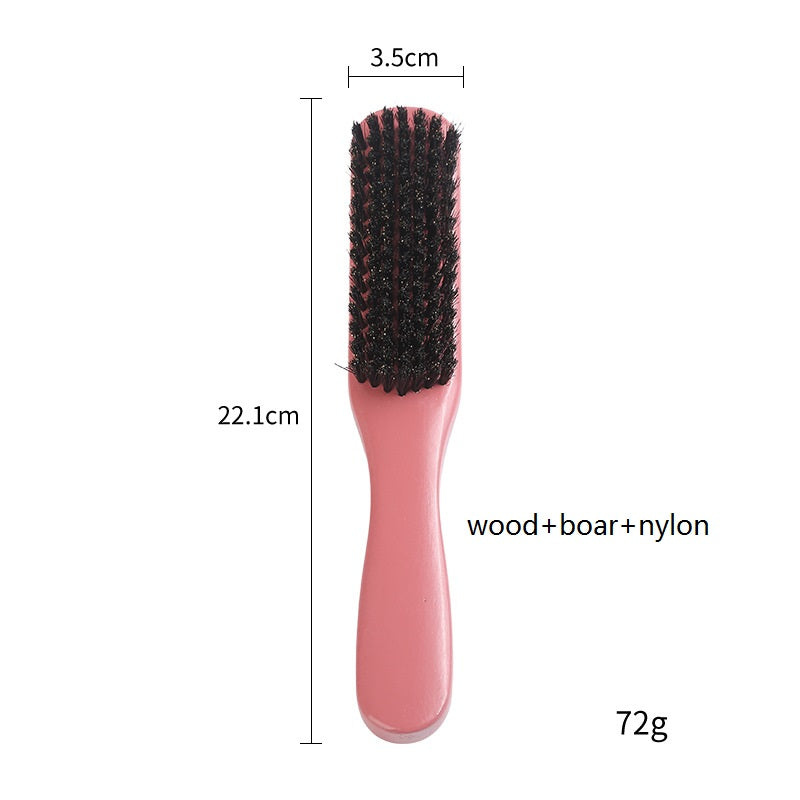 Personalized Boar Bristle Brush: Natural Wood, Beard & Pet Grooming bristle barber tool beauty makeup wholesale