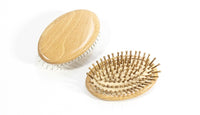 Customize Logo-Beech wood handle brush airbag brush hair care brush grooming