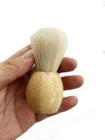 Engrave your logo-Handmade bamboo nylon brush men beard shaving brush barber tool