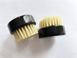 Engrave logo-Round brush vegan sisal brush beard brush clean brush wholesale
