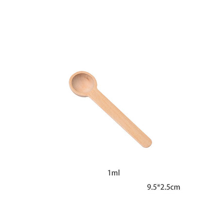 Personalized-Engrave logo-wooden spoons coffee spoons tea scoop wholesale