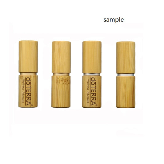 Personalized-Engrave logo bamboo lipstick tube diy wholesale