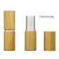 Personalized-Engrave logo bamboo lipstick tube diy wholesale
