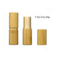Personalized-Engrave logo bamboo lipstick tube diy wholesale