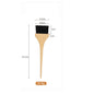 Personalized-Engrave logo bamboo handle mask brush makeup tool barber comb hair oiling wholesale