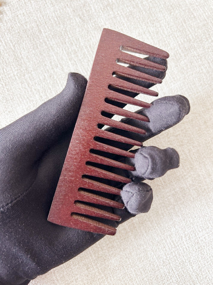 Personalized Bamboo Wide Tooth Comb, Afro Pick, Custom Laser Engraved father's gift（副本）
