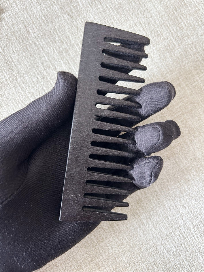 Personalized Bamboo Wide Tooth Comb, Afro Pick, Custom Laser Engraved father's gift（副本）
