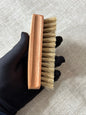 Personalized-Natural wood handle beard brush coat brush boar brush horse hair brush soft clean brush wholesale