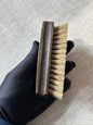 Personalized-Natural wood handle beard brush coat brush boar brush horse hair brush soft clean brush wholesale
