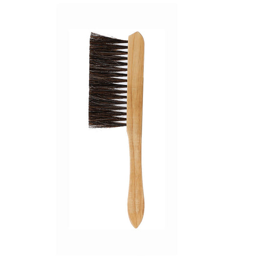 Personalized-Horse hair brush Vintage color Wooden bed coat brush clean tool