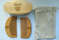 25sets beard comb+brush+bag