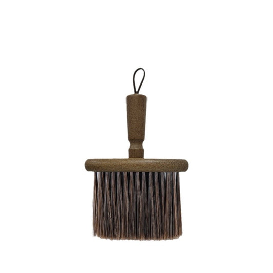 Personalized Engrave Logo-High quality vintage color wood handle barber brush hair brush coffee clean brush clean brush wholesale