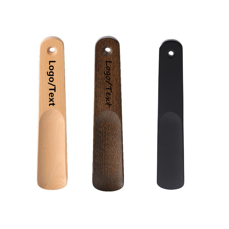 Gravure de logo - Chausse-pieds en bois pour enfants (vente en gros)