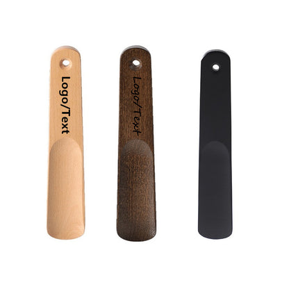 Gravure de logo - Chausse-pieds en bois pour enfants (vente en gros)