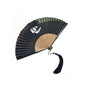 Personalized Engrave Logo-vintage elegant Bamboo Folding Fans, Minimalist Hand Fan for Wedding, Pocket Fan for Eco Friendly Travel, Natural Accessory for Meditation Zen, Gift wholesale