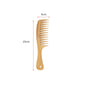 Personalized Bamboo Wide Tooth Comb, Afro Pick, Custom Laser Engraved father's gift