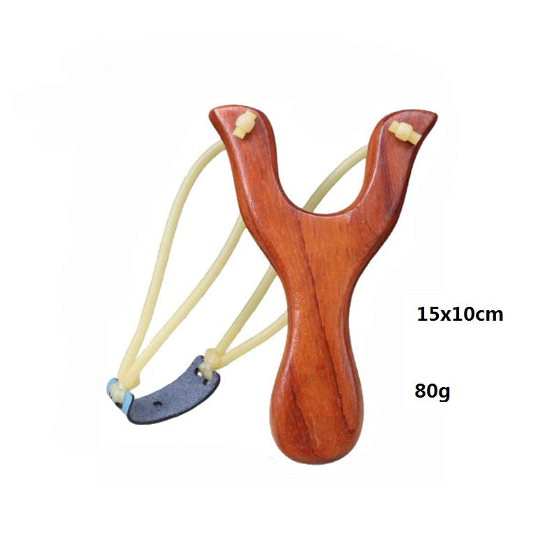 Personalized customize logo-Natural wooden slingshot toy hunting outdoors Gadgets wholesale