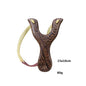 Personalized customize logo-Natural wooden slingshot toy hunting outdoors Gadgets wholesale