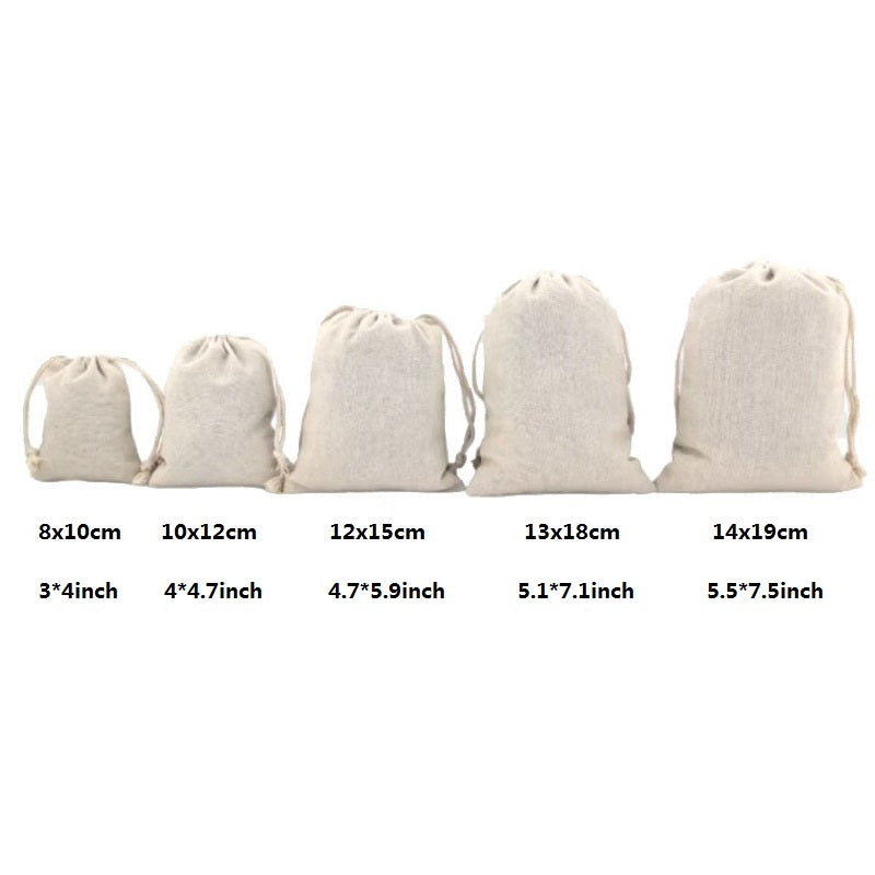 Customize logo-Cotton linen bag with your logo,brush bag,comb bag,phone bag,jewelry bag,50pcs start