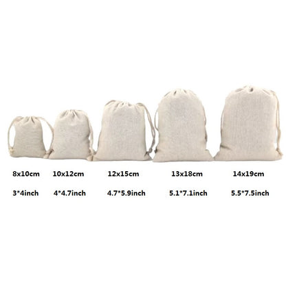 Customize logo-Cotton linen bag with your logo,brush bag,comb bag,phone bag,jewelry bag,50pcs start