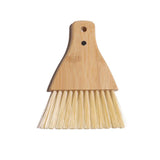Engrave logo-Bamboo Clean brush nylon brush wood handle dustpan set