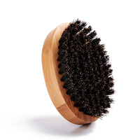 Customize Your Logo-Bamboo handle Boar Bristle Brush For Men Beard Care Brush Makeup Grooming Hair brush