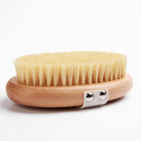 Engrave logo-Vegan sisal body brush dry brush bath brush wholesale